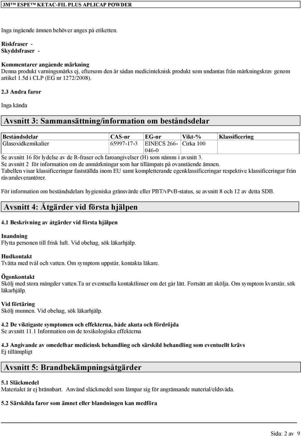 5d i CLP (EG nr 1272/2008). 2.