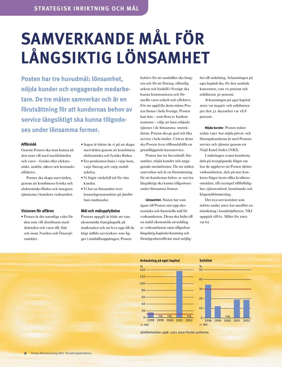 Affärsidé Ingen är bättre än vi på att skapa Genom Posten ska man kunna nå mervärden genom att kombinera den man vill med meddelanden elektroniska och fysiska flöden.