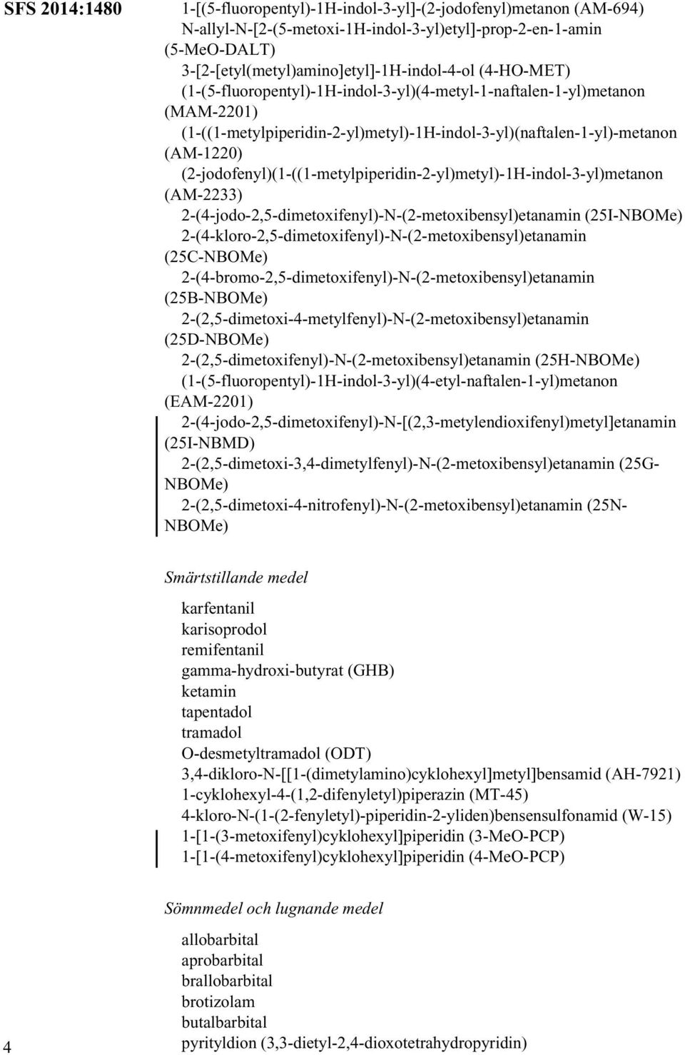 (2-jodofenyl)(1-((1-metylpiperidin-2-yl)metyl)-1H-indol-3-yl)metanon (AM-2233) 2-(4-jodo-2,5-dimetoxifenyl)-N-(2-metoxibensyl)etanamin (25I-NBOMe)