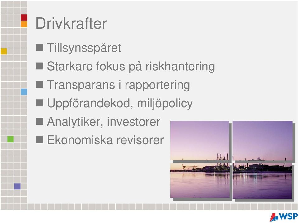 rapportering Uppförandekod,