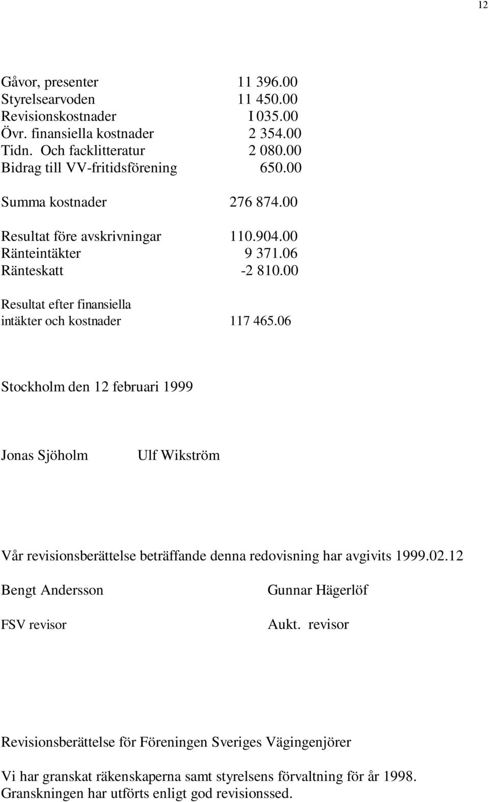 00 Resultat efter finansiella intäkter och kostnader 117 465.