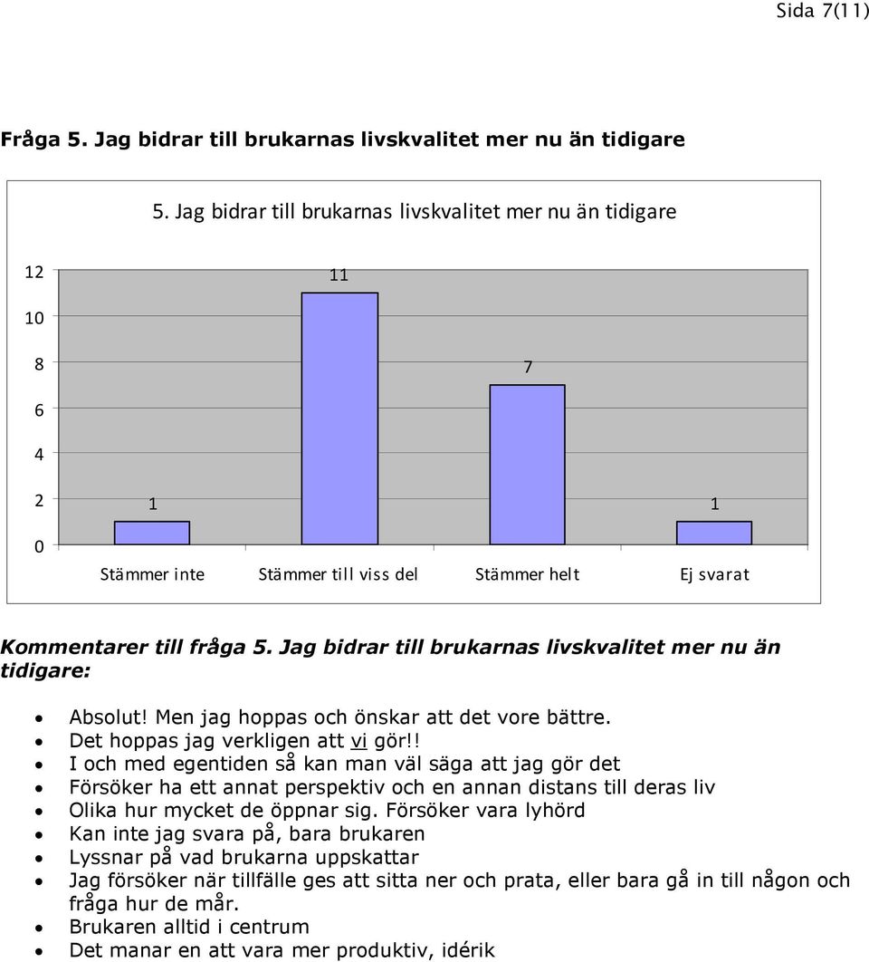 ! I och med egentiden så kan man väl säga att jag gör det Försöker ha ett annat perspektiv och en annan distans till deras liv Olika hur mycket de öppnar sig.