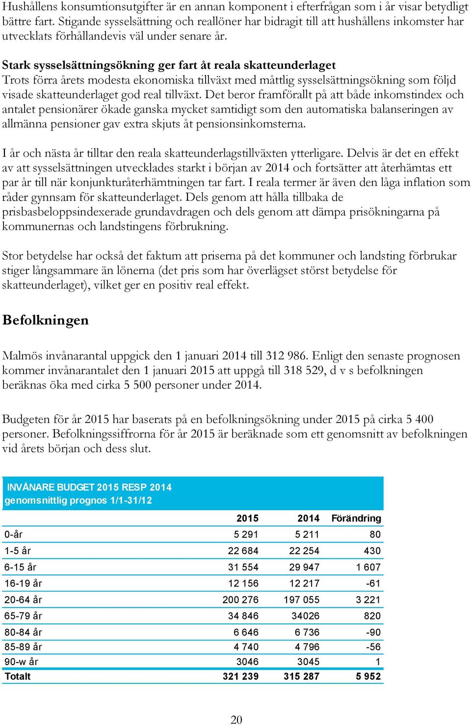 Stark sysselsättningsökning ger fart åt reala skatteunderlaget Trots förra årets modesta ekonomiska tillväxt med måttlig sysselsättningsökning som följd visade skatteunderlaget god real tillväxt.