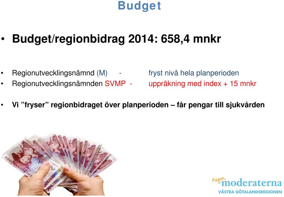 Regionutvecklingsnämnden SVMP - uppräkning med index + 15