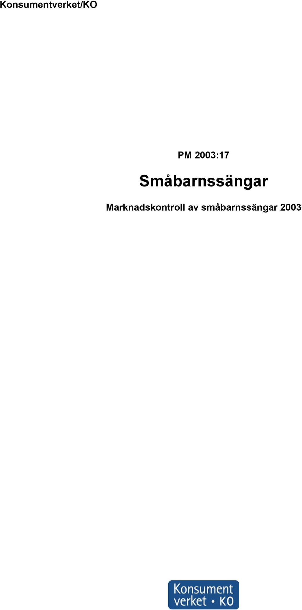 Småbarnssängar