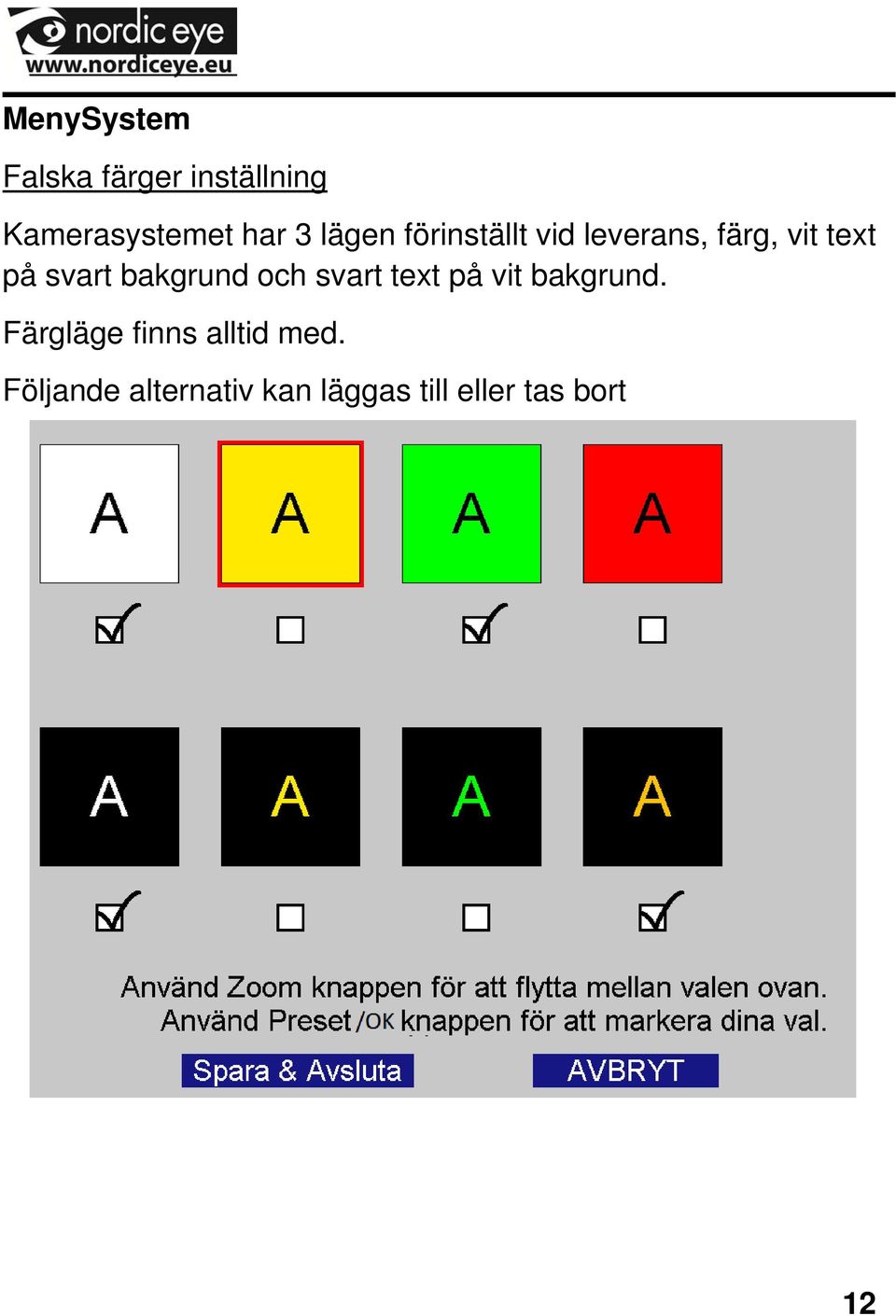 bakgrund och svart text på vit bakgrund.