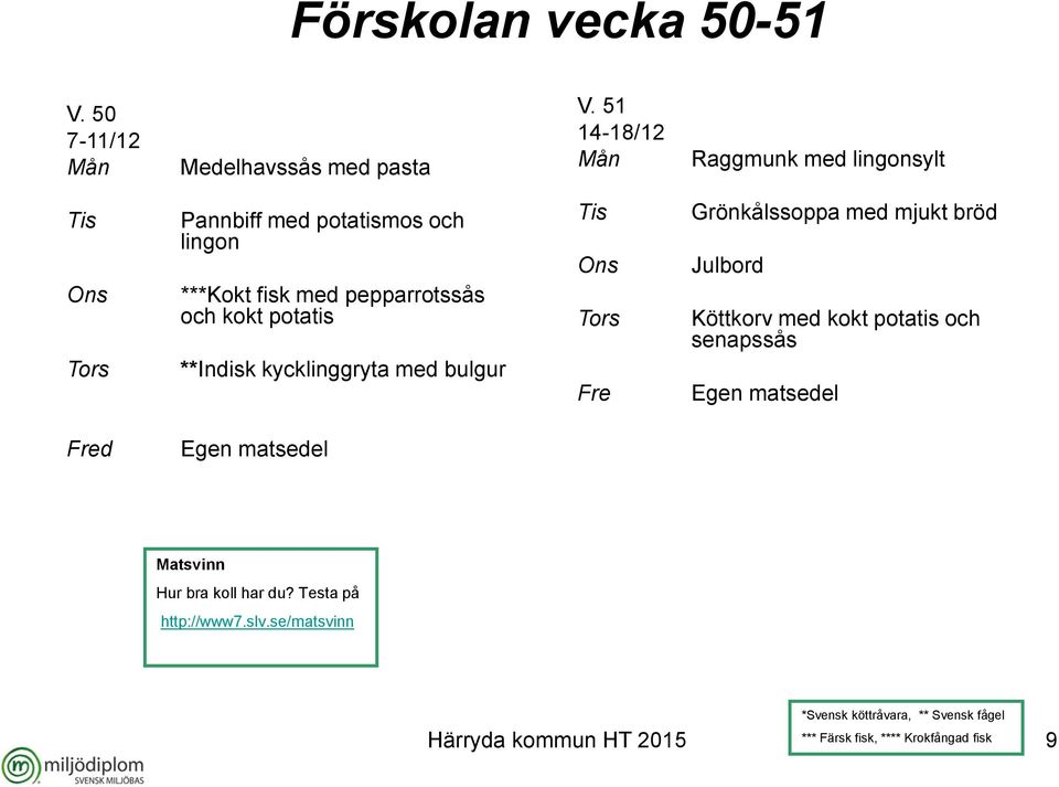 pepparrotssås och kokt potatis **Indisk kycklinggryta med bulgur Fre Grönkålssoppa med