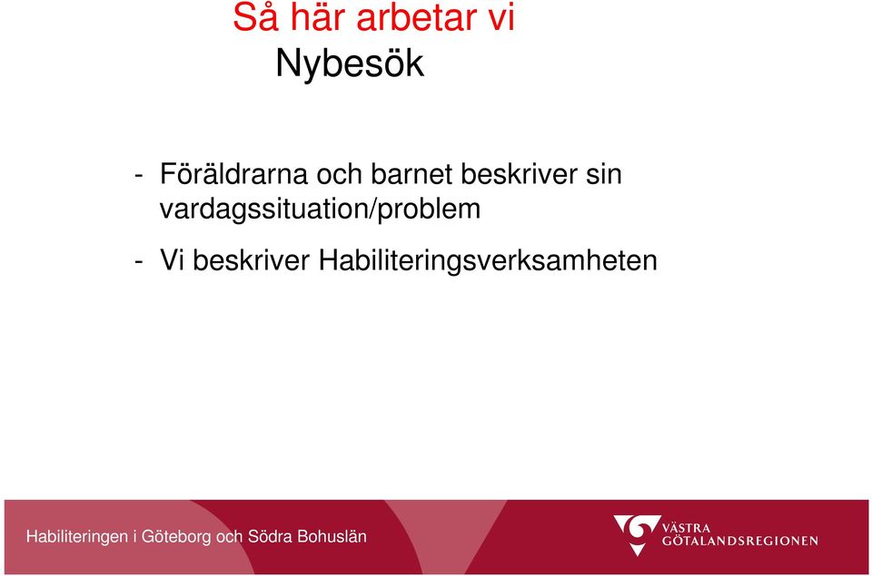 sin vardagssituation/problem -