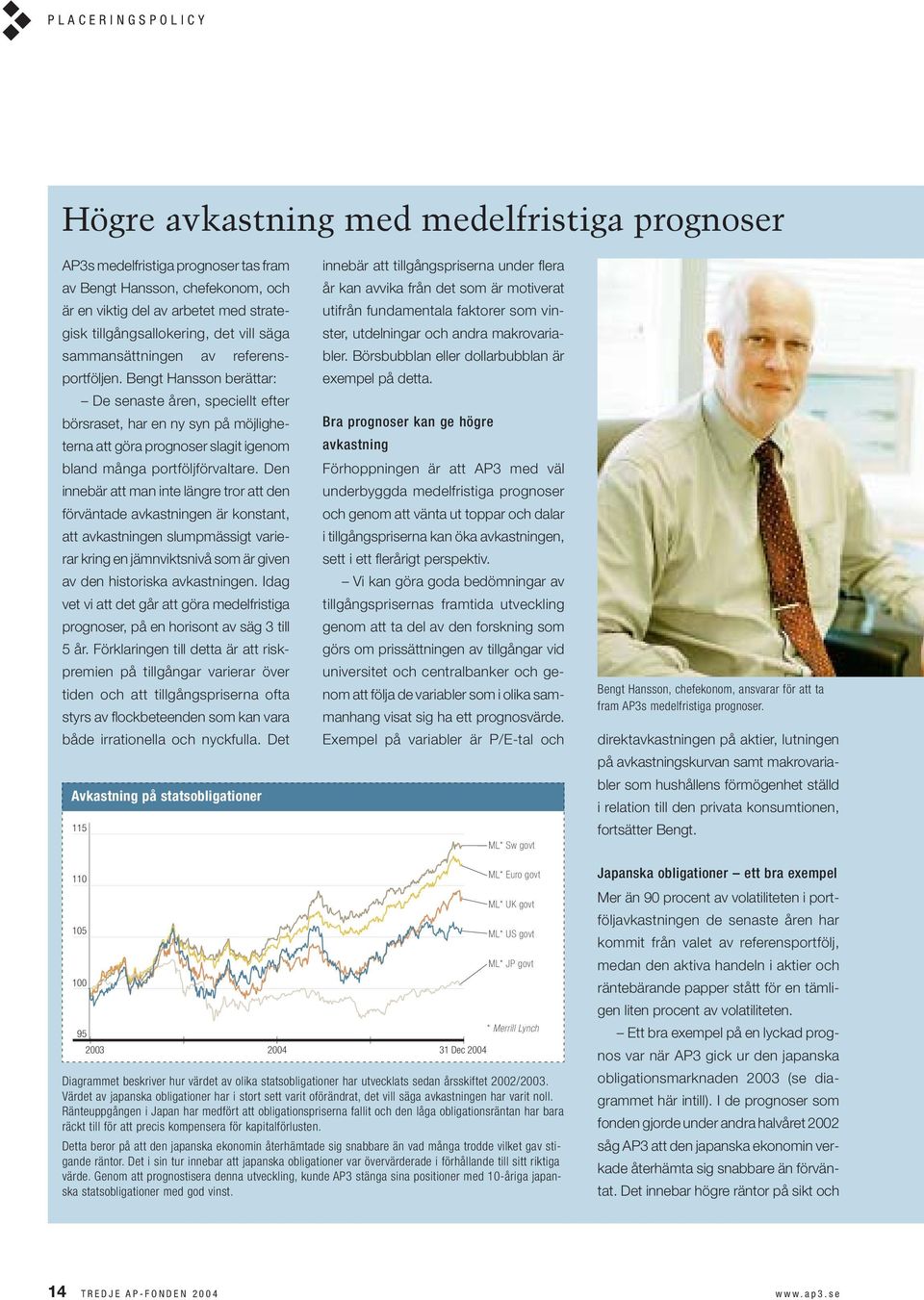 Bengt Hansson berättar: De senaste åren, speciellt efter börsraset, har en ny syn på möjligheterna att göra prognoser slagit igenom bland många portföljförvaltare.