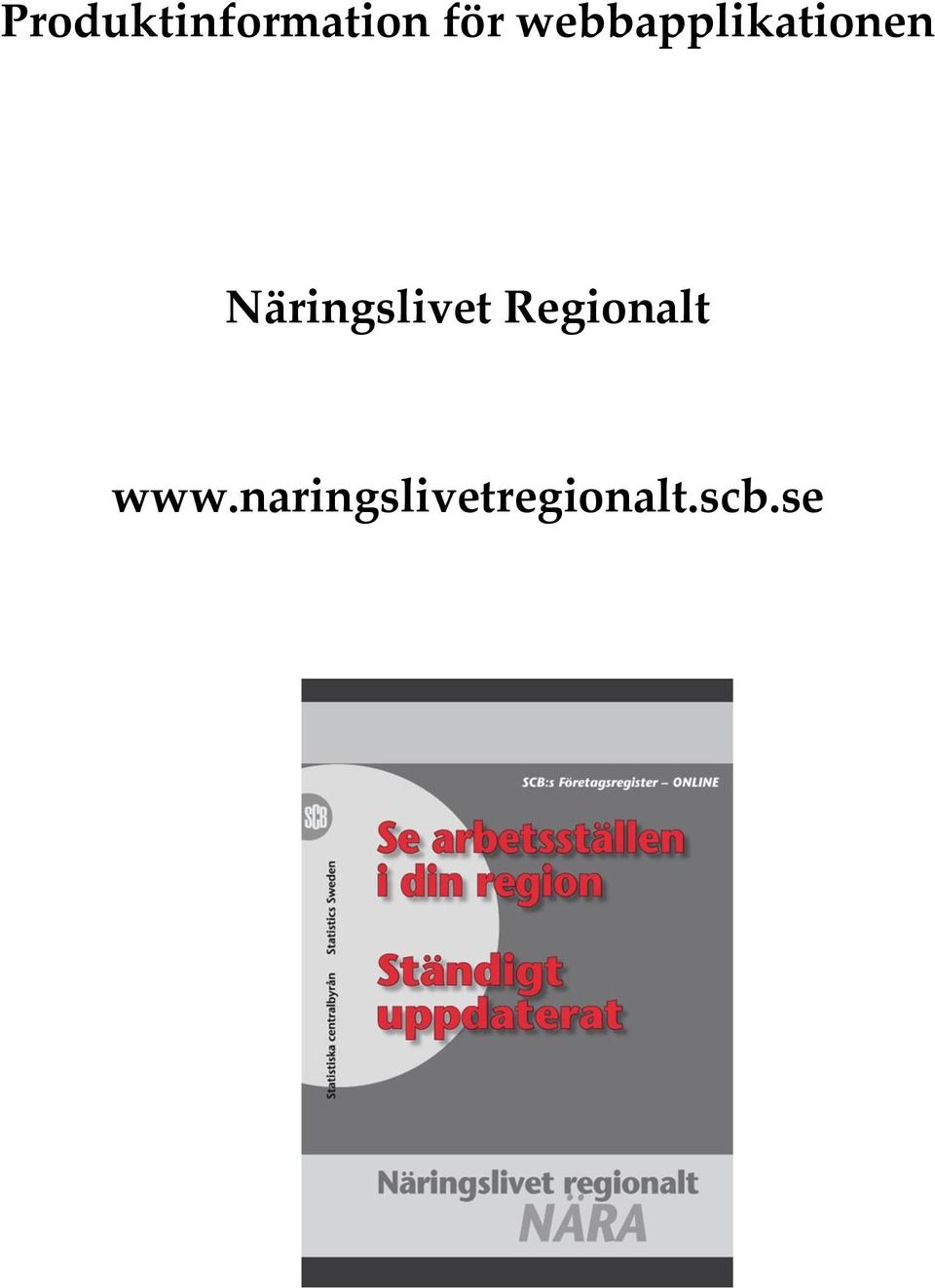 Näringslivet Regionalt