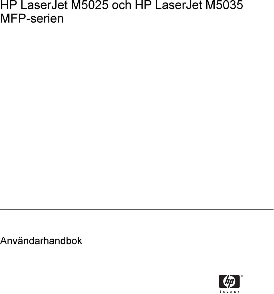 MFP-serien