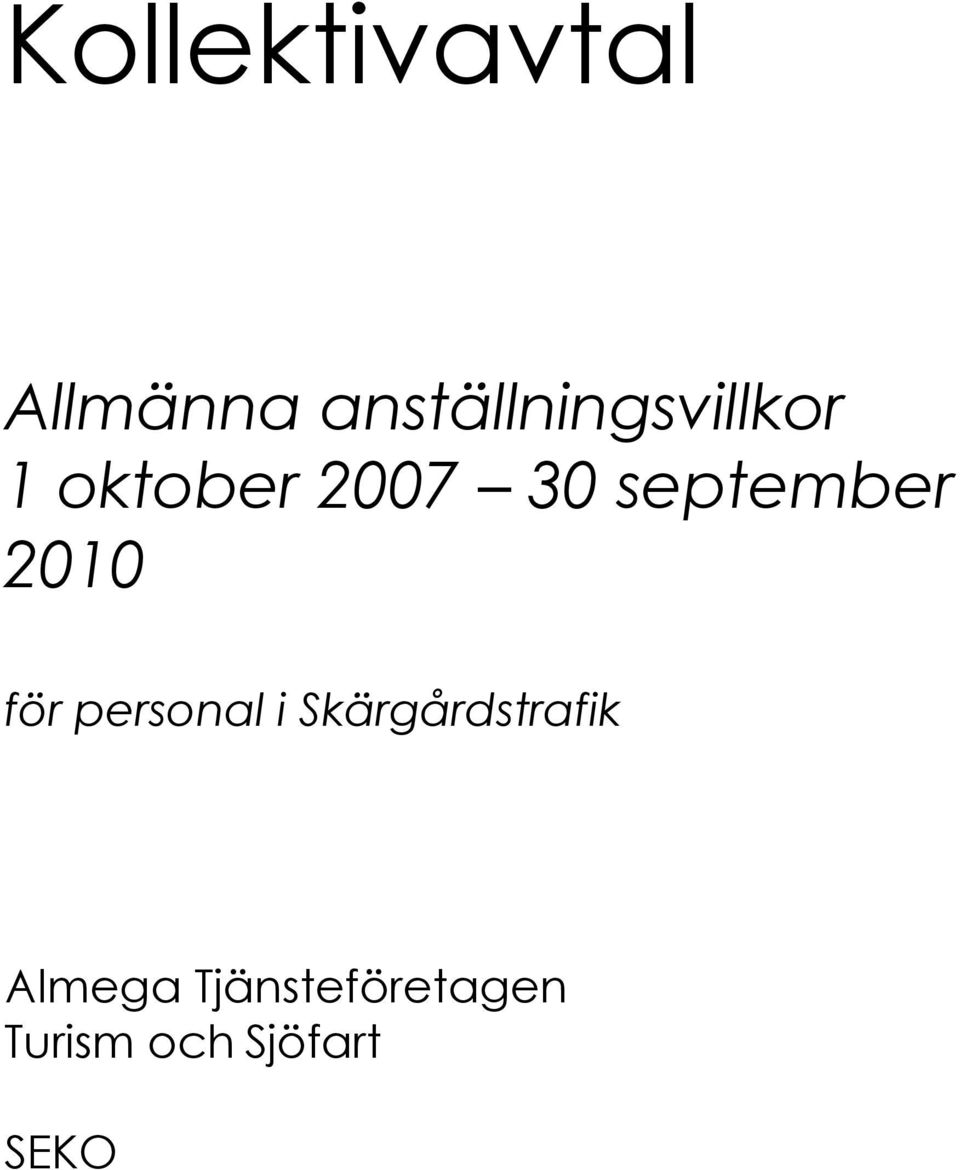 september 2010 för personal i