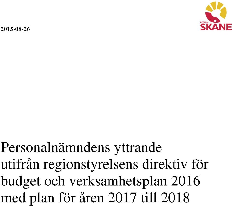 direktiv för budget och