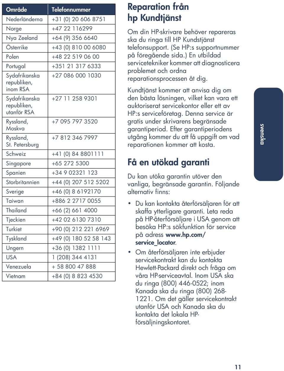 Petersburg Schweiz +41 (0) 84 8801111 Singapore +65 272 5300 Spanien +34 9 02321 123 Storbritannien +44 (0) 207 512 5202 Sverige +46 (0) 8 6192170 Taiwan +886 2 2717 0055 Thailand +66 (2) 661 4000