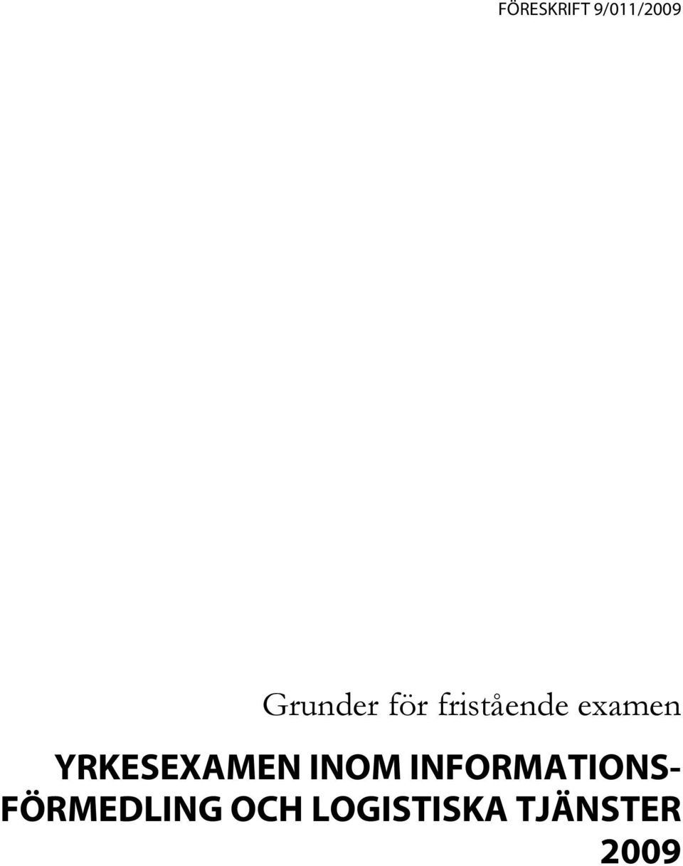 YRKESEXAMEN INOM INFORMATIONS-