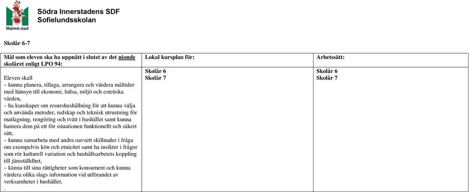 situationen funktionellt och säkert sätt, kunna samarbeta med andra oavsett skillnader i fråga om exempelvis kön och etnicitet samt ha insikter i frågor som rör kulturell variation och