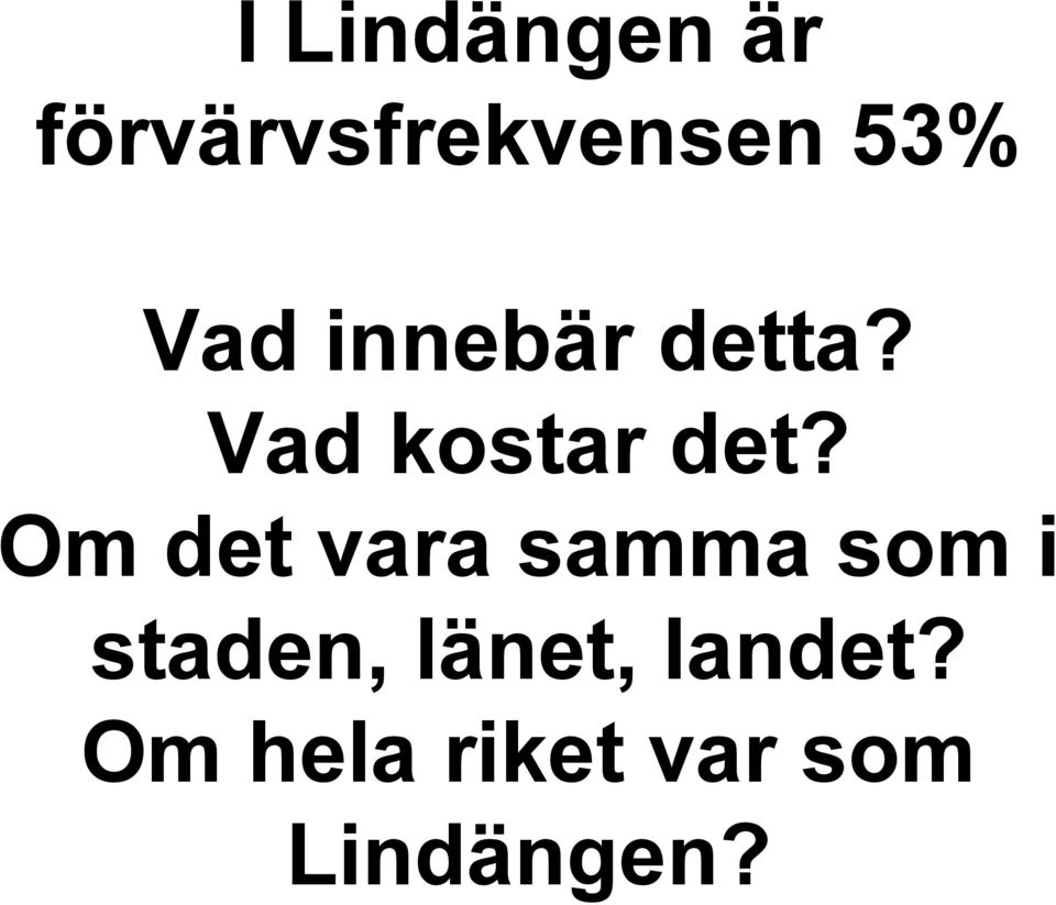 Om det vara samma som i staden,