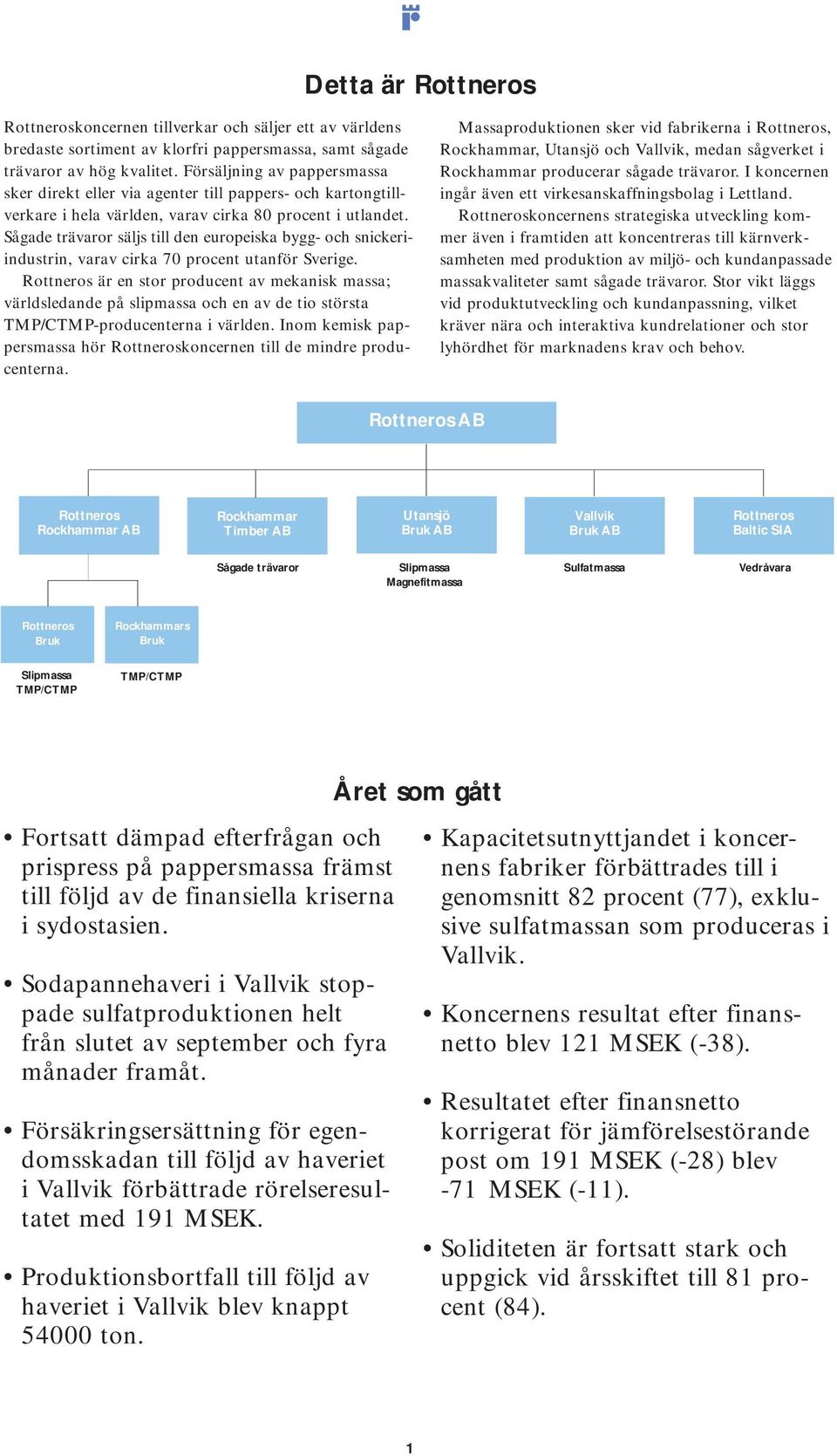 Sågade trävaror säljs till den europeiska bygg- och snickeriindustrin, varav cirka 7 procent utanför Sverige.