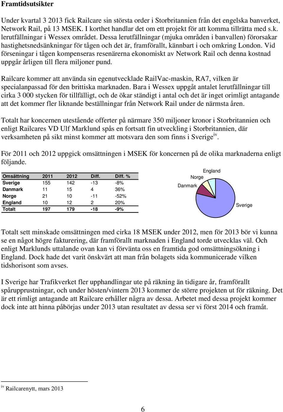 Dessa lerutfällningar (mjuka områden i banvallen) förorsakar hastighetsnedsänkningar för tågen och det är, framförallt, kännbart i och omkring London.