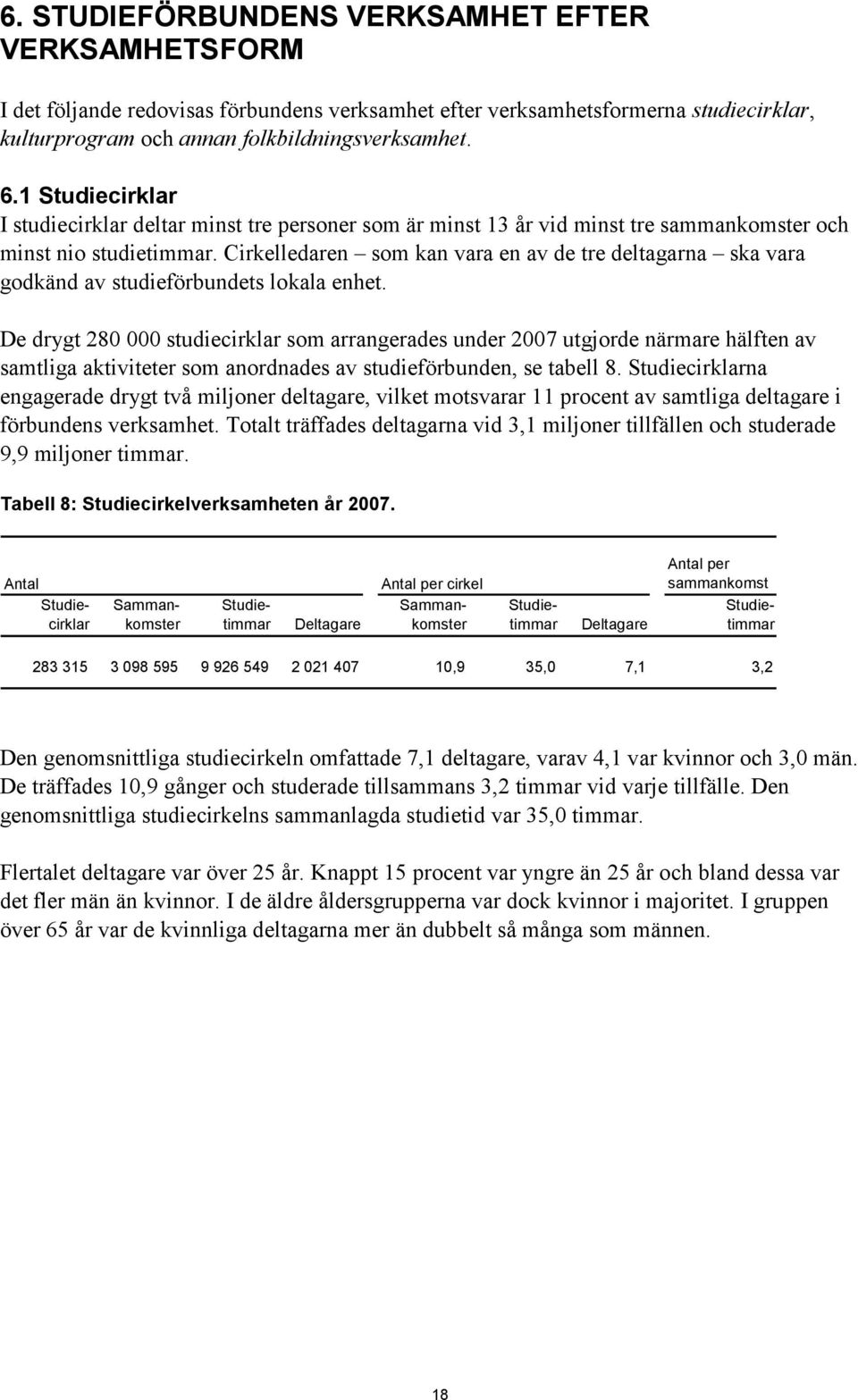 Cirkelledaren som kan vara en av de tre deltagarna ska vara godkänd av studieförbundets lokala enhet.