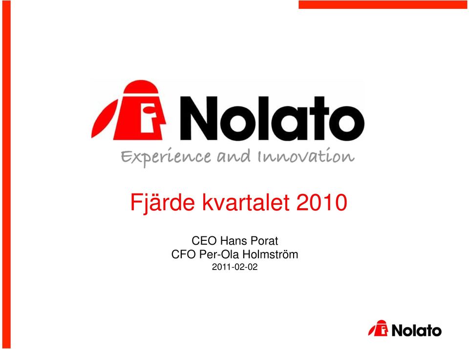CEO Hans Porat