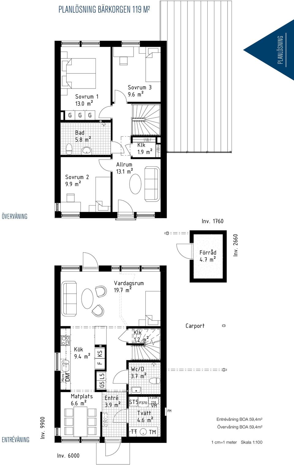 F370 Entrévåning BOA 59,4m²