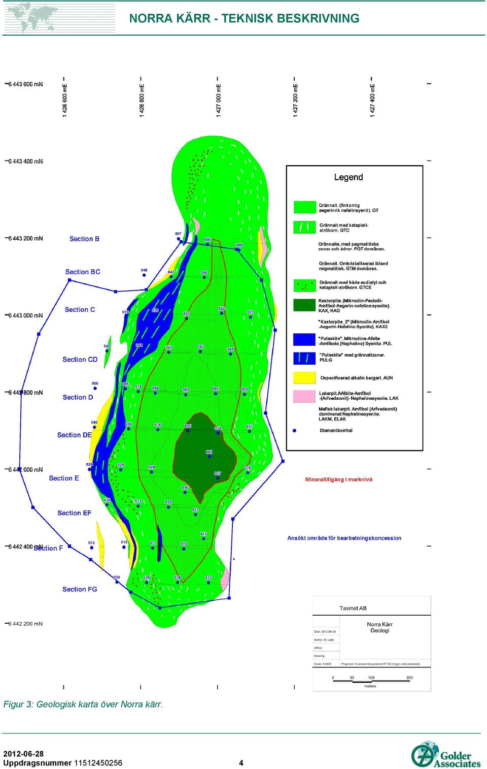 Geologisk karta över