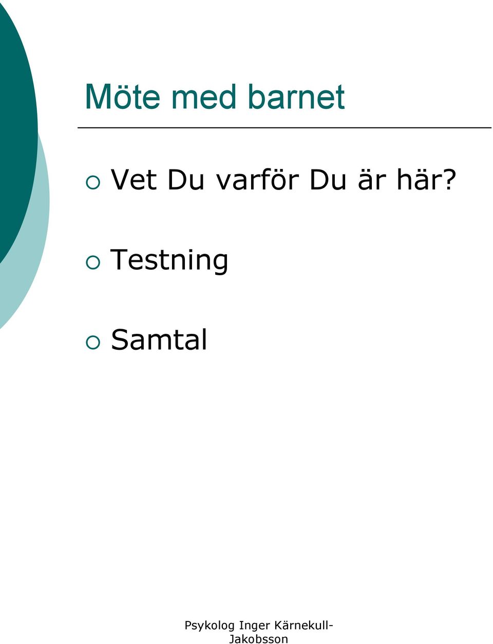 varför Du är