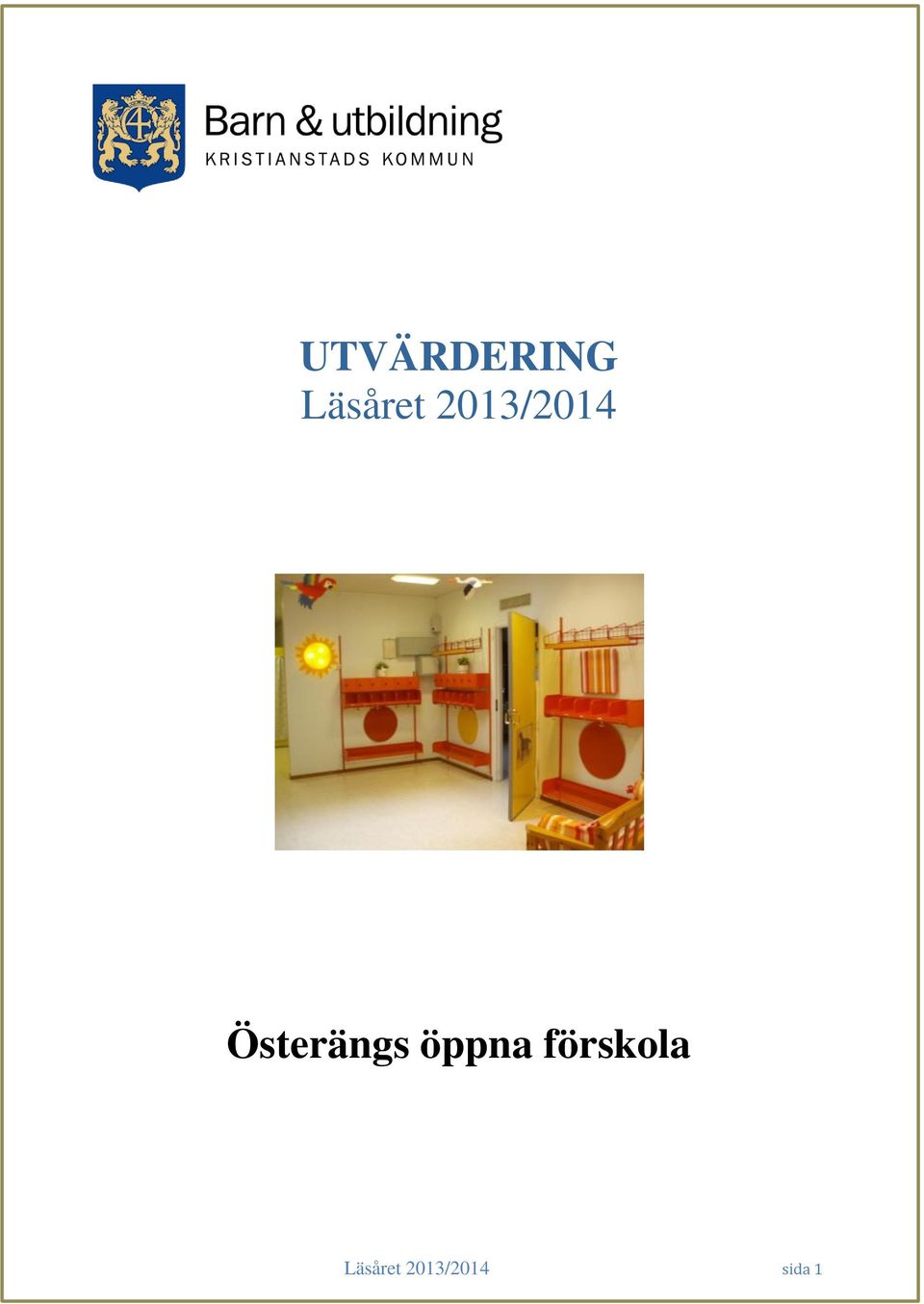 öppna förskola