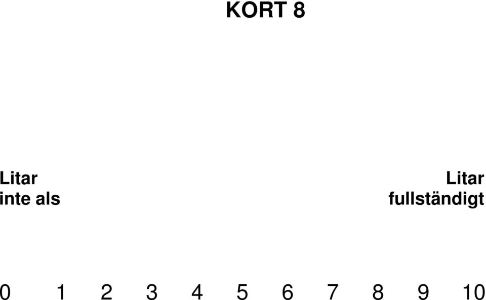 fullständigt 0