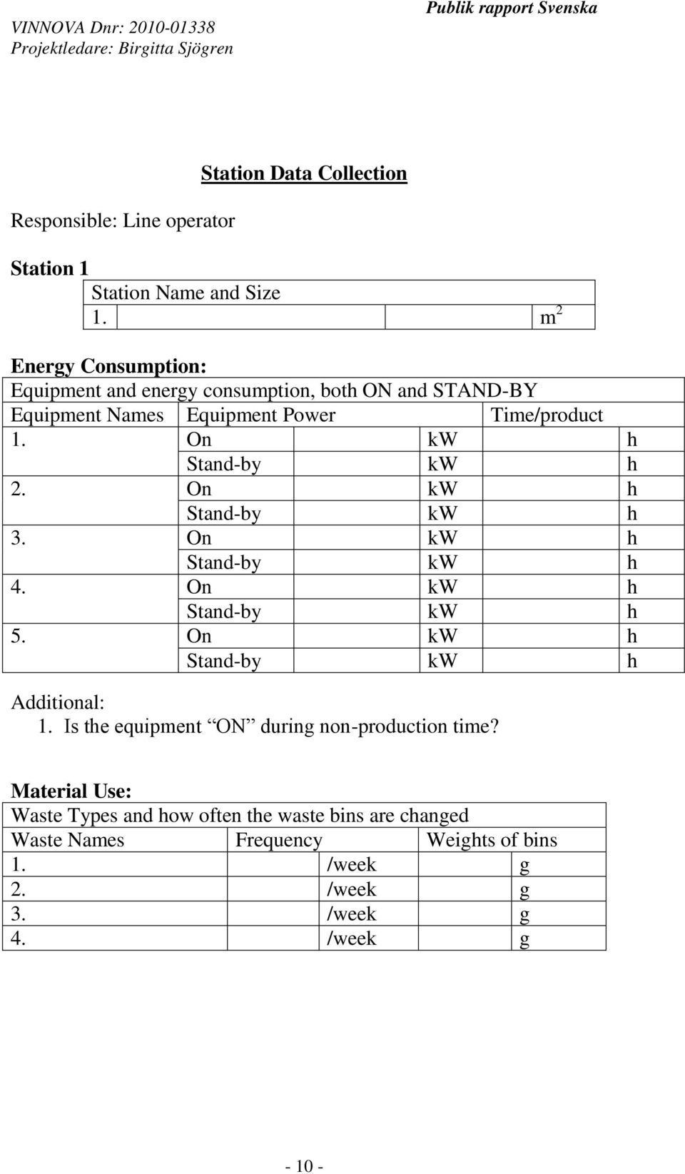 On kw h Stand-by kw h 2. On kw h Stand-by kw h 3. On kw h Stand-by kw h 4. On kw h Stand-by kw h 5. On kw h Stand-by kw h Additional:.