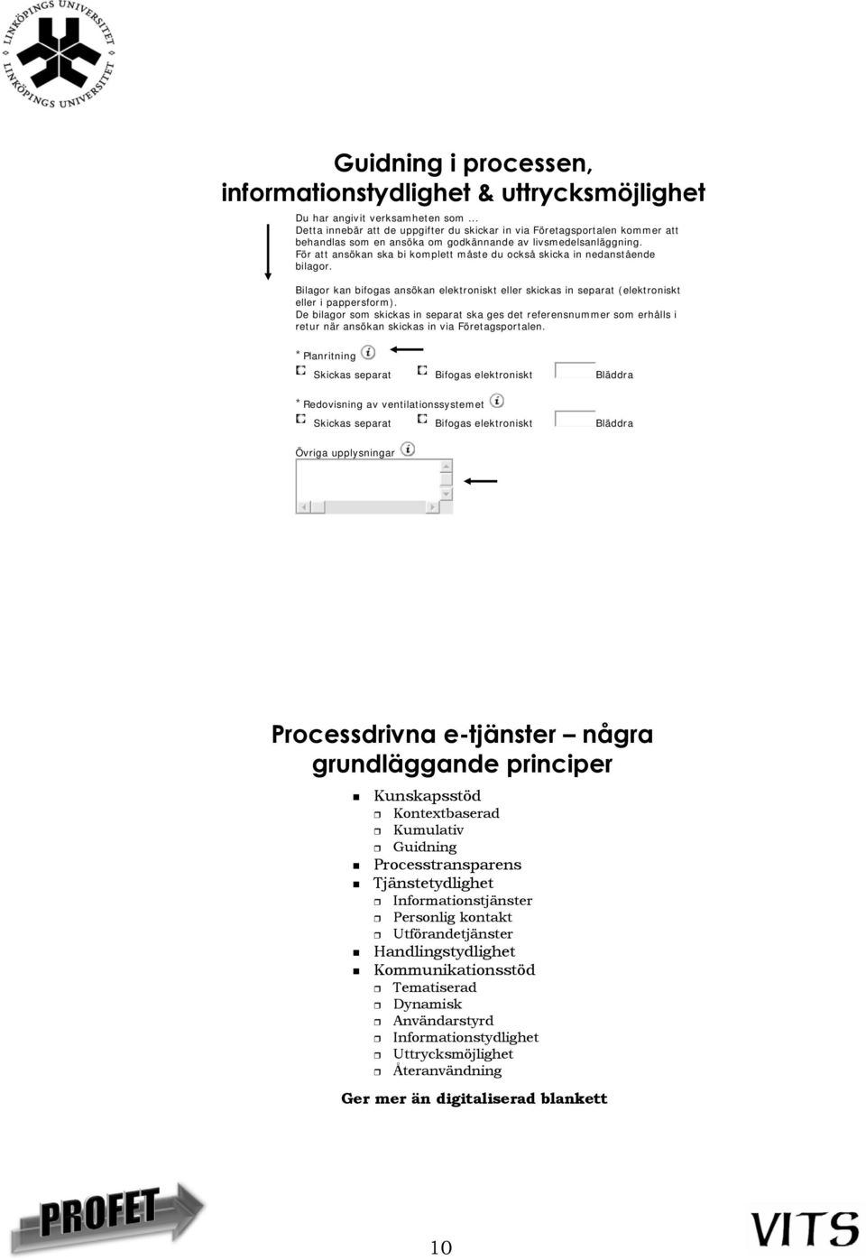 För att ansökan ska bi komplett måste du också skicka in nedanstående bilagor. Bilagor kan bifogas ansökan elektroniskt eller skickas in separat (elektroniskt eller i pappersform).