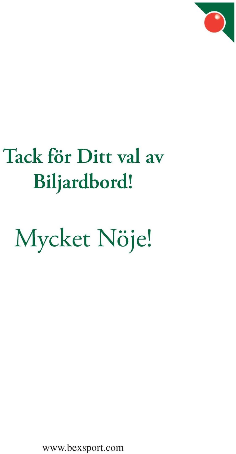 Biljardbord!