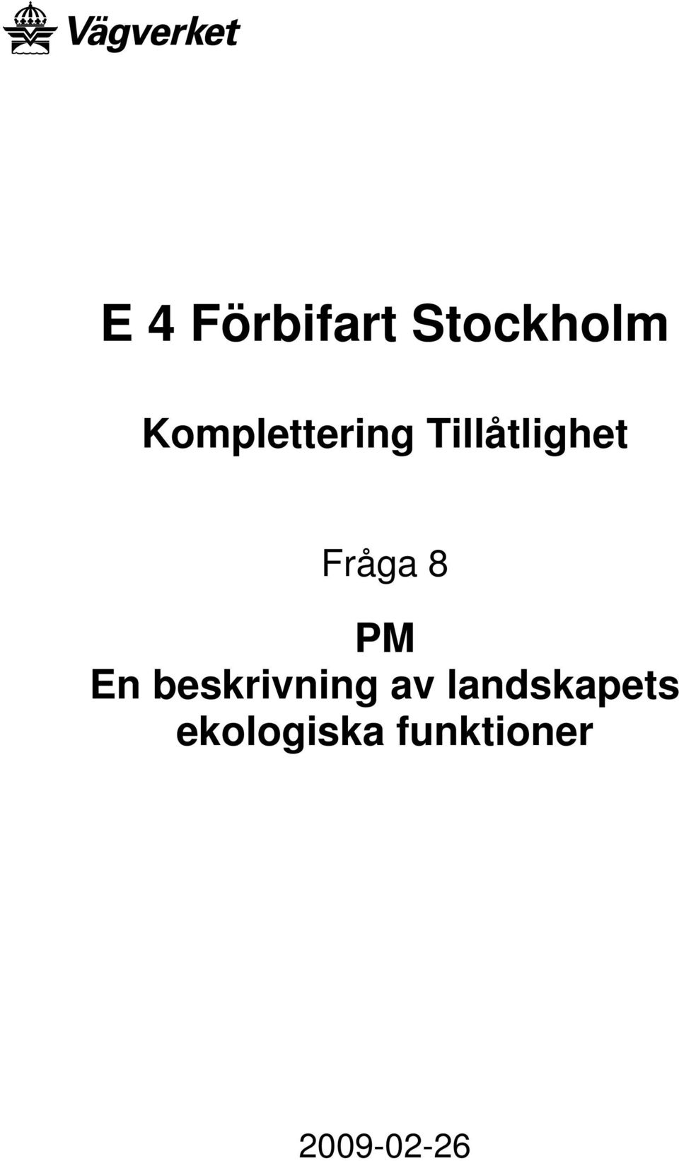 En beskrivning av