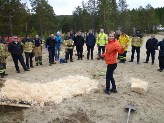 med kanadensiska experter Skogsbrand