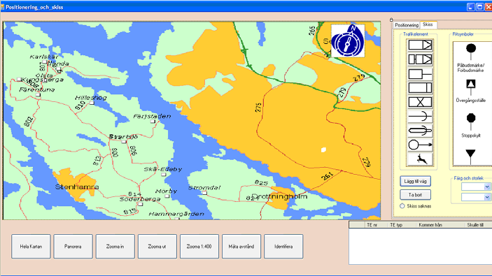 X, Y Möjlighet att ange olyckans position genom X-och Y-koordinater från GPS, istället för att ange ett vägnamn. Sök Olycksplats Position Osäker position Utför sökning.