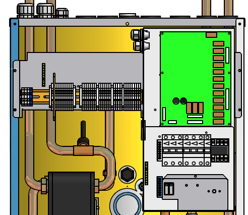 Sida 44 Elinstallation Elektrisk inkoppling ska göras av behörig elektriker och enligt gällande bestämmelser.