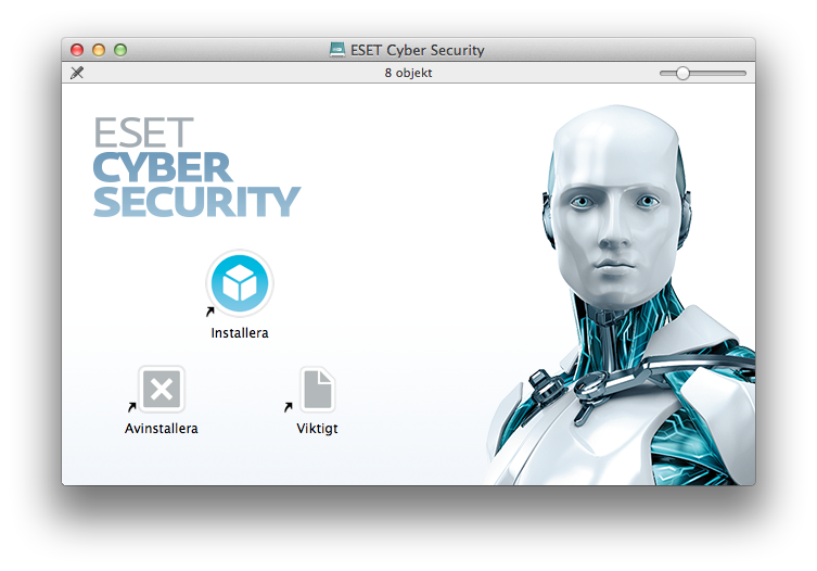 1. ESET Cyber Security 2. Installation ESET Cyber Security representerar ett nytt synsätt på verkligt integrerad datorsäkerhet.