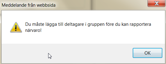 2. Fyll i datum för tillfället, i fältet Datum. Välj datum i kalendern som visas på skärmen. Du kan inte välja ett datum som ligger utanför den bidragsperiod som är uppsatt i Aktivitetsstöd.