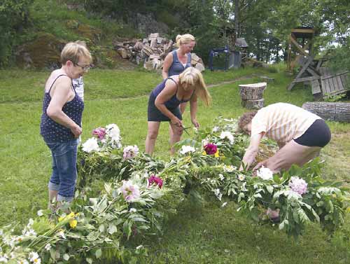 Midsommarfirande på Klinten USS Ingen midsommar utan Majstång Det traditionella midsommarfirandet på Klinten genomfördes med som vanligt, men nytt för i år var att Sjörövar-Jenny kom och hälsade på