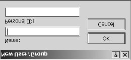 B Lathund Access 2000 sv/en Användare Användare är de som har fått egna inloggningsnamn i databasen och behörighet till vissa delar av databasen.