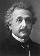 hf p = c Albert Einstein, 1879-1955 Ljus är uppför sig som om det både är vågor men