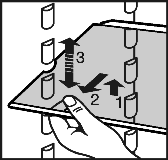 Handhavande w Symbolen Meny Fig. 3 (5) lyser. u Tryck kort på knappen SuperCool Fig. 3 (2) för att bekräfta. När c1 visas i displayen: u Tryck kort på knappen SuperCool Fig.