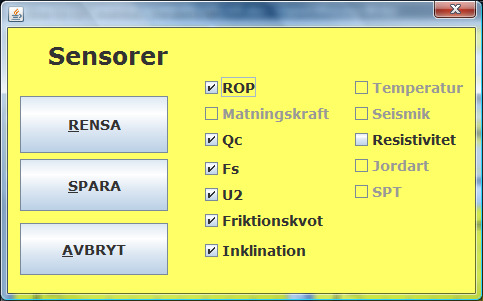 So the next time you want to create a file the system will suggest to output the same parameters as was last used.