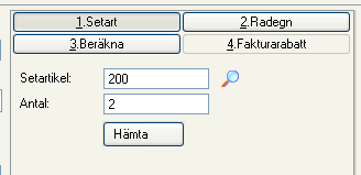 B C D Datafält Automatisk sökning Inställningar kan göras för att få automatisk sökning vid önskad tidpunkt eller då den aktuella fliken aktiveras i infostudior.