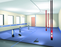 P1531 FrontLine Installationssystem FrontLine är ett system för installation av service till moderna arbetsplatser i kontor och offentliga miljöer.