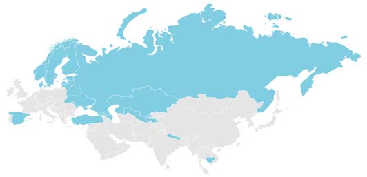 TeliaSonera Årsredovisning 2008 Introduktion Detta är TeliaSonera Eurasien Mobilitetstjänster Bredbandstjänster TeliaSonera tillhandahåller telekommunikationstjänster i Norden och Baltikum, på