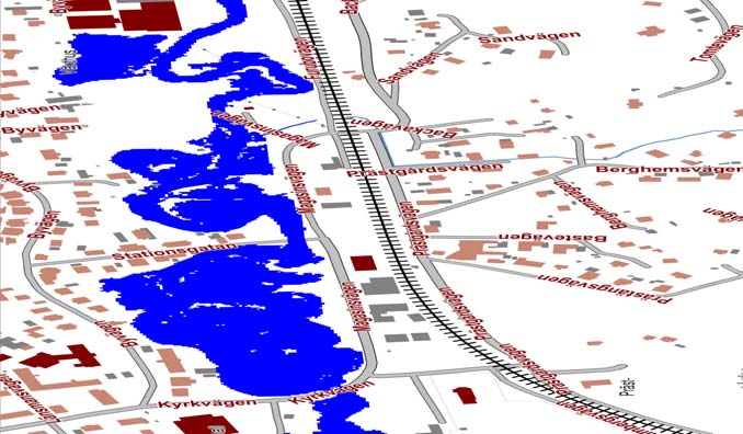 Radon En radonmätning har gjorts av Geosigma AB och ingår som en del i den geotekniska utredningen. Mätningar visar att den norra delen av planområdet eventuellt kan vara ett högriskområde för radon.