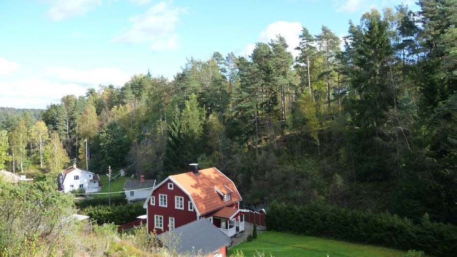 Bebyggelse vid Berghemsvägen. Bebyggelse Bostäder Planområdet utgör den sydvästra delen av det större området Landvetter-Backa.