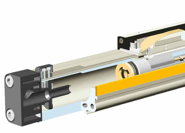 Origa OSP-P Kolvstångslösa cylindrar Origa System Plus - Innovation med beprövad konstruktion En helt ny generation cylindrar som enkelt och smidigt kan integreras i alla maskinlayouter.